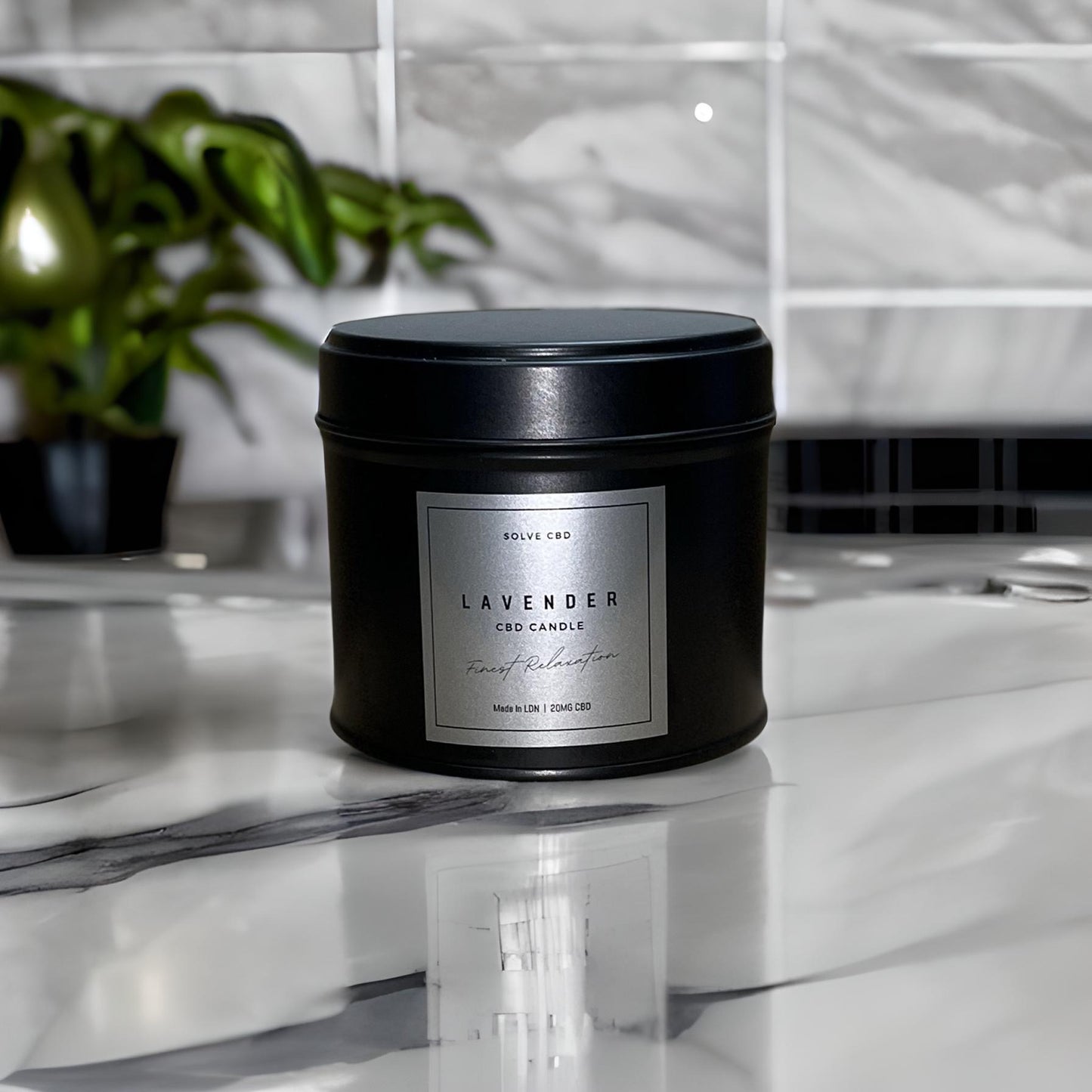 Lavender CBD Candle